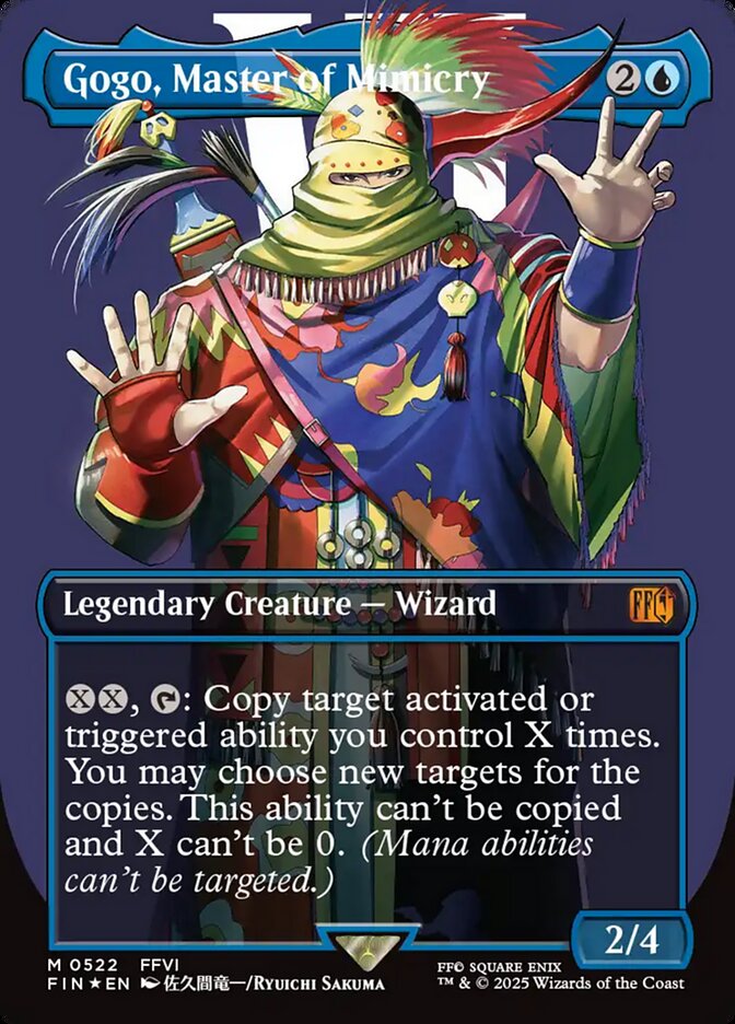 Gogo, Master of Mimicry – Mythic Magic: The Gathering card from Final Fantasy (#522)