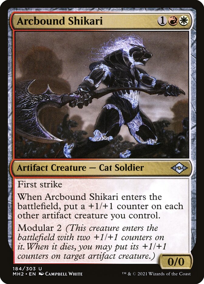 Arcbound Shikari – Uncommon Magic: The Gathering card from Modern Horizons 2 (#184)