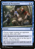 Power of Persuasion – Uncommon Magic: The Gathering card from Adventures in the Forgotten Realms (#67)