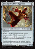 Iron Spider, Stark Upgrade – Rare Magic: The Gathering card from Marvel's Spider-Man (#166)