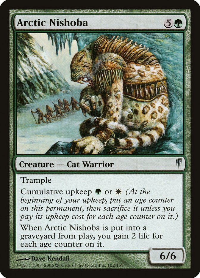 Arctic Nishoba – Uncommon Magic: The Gathering card from Coldsnap (#102)