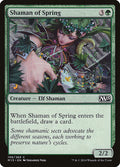 Shaman of Spring – Common Magic: The Gathering card from Magic 2015 (#199)