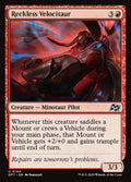 Reckless Velocitaur – Uncommon Magic: The Gathering card from Aetherdrift (#144)