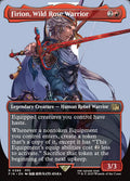 Firion, Wild Rose Warrior – Rare Magic: The Gathering card from Final Fantasy (#386)