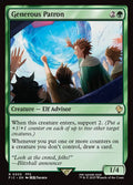 Generous Patron – Rare Magic: The Gathering card from Final Fantasy Commander (#305)