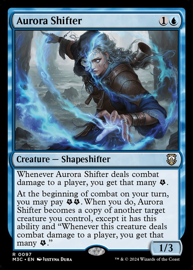 Aurora Shifter – Rare Magic: The Gathering card from Modern Horizons 3 Commander (#97)