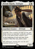 Bennie Bracks, Zoologist – Mythic Magic: The Gathering card from Murders at Karlov Manor Commander (#57)