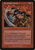 Acceptable Losses – Common Magic: The Gathering card from Odyssey (#172)