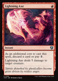Lightning Axe – Uncommon Magic: The Gathering card from Innistrad Remastered (#162)