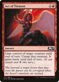Act of Treason – Common Magic: The Gathering card from Core Set 2019 (#127)