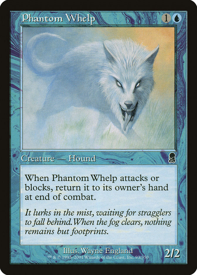 Phantom Whelp – Common Magic: The Gathering card from Odyssey (#93)