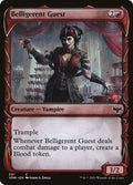 Belligerent Guest – Common Magic: The Gathering card from Innistrad: Crimson Vow (#301)