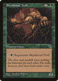 Skyshroud Troll – Common Magic: The Gathering card from Tempest (#257)