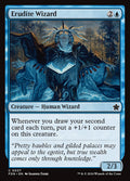 Erudite Wizard – Common Magic: The Gathering card from Foundations (#37)