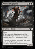 Ambush Gigapede – Common Magic: The Gathering card from Outlaws of Thunder Junction (#77)