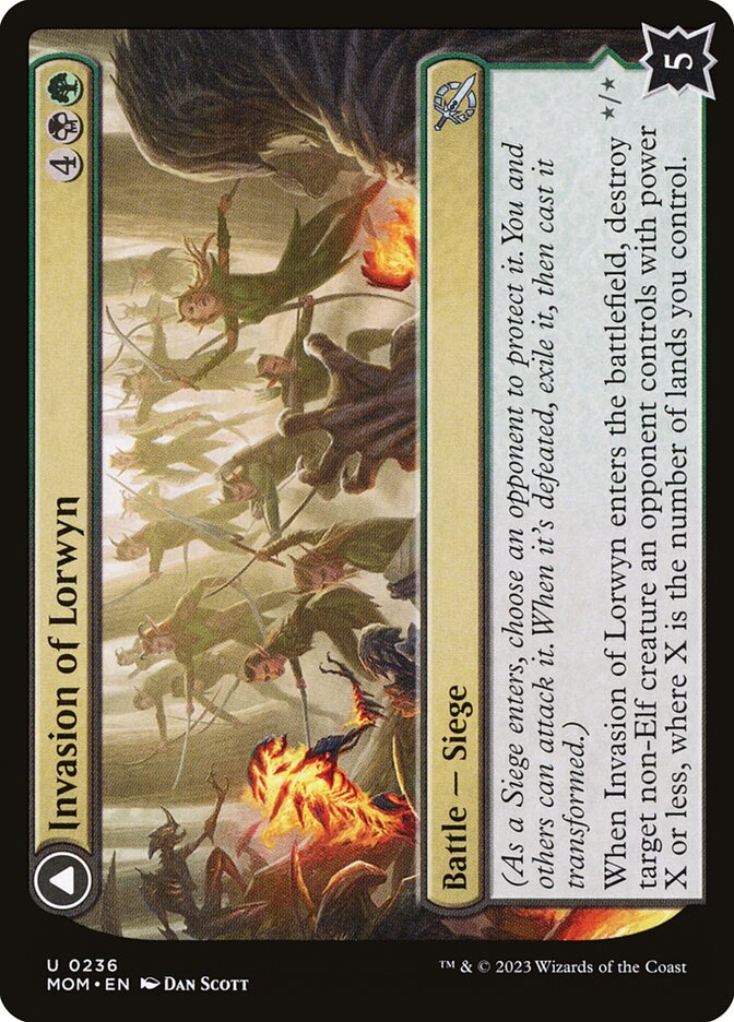 Invasion of Lorwyn // Winnowing Forces – Uncommon Magic: The Gathering card from March of the Machine (#236)