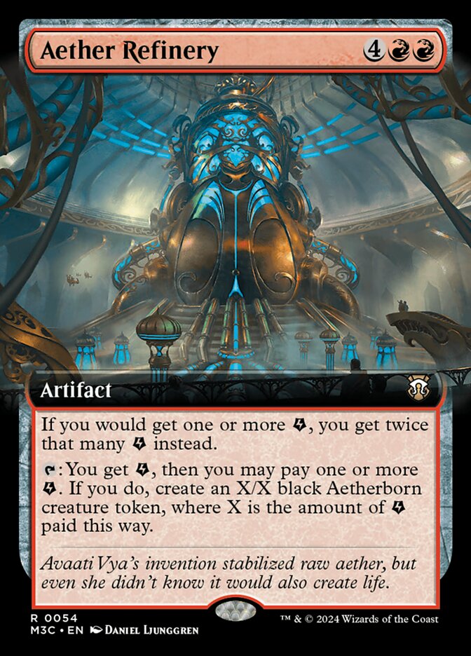 Aether Refinery – Rare Magic: The Gathering card from Modern Horizons 3 Commander (#54)