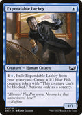 Expendable Lackey – Common Magic: The Gathering card from Streets of New Capenna (#43)