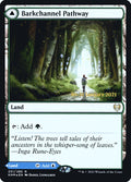 Barkchannel Pathway // Tidechannel Pathway – Rare Magic: The Gathering card from Kaldheim Promos (#251s)