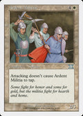 Ardent Militia – Uncommon Magic: The Gathering card from Classic Sixth Edition (#3)