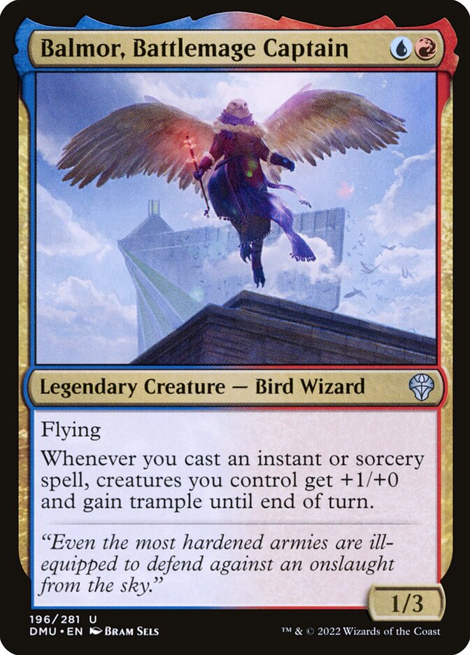 Balmor, Battlemage Captain – Uncommon Magic: The Gathering card from Dominaria United (#196)