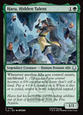 Haru, Hidden Talent – Uncommon Magic: The Gathering card from Avatar: The Last Airbender (#182)