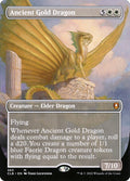 Ancient Gold Dragon – Mythic Magic: The Gathering card from Commander Legends: Battle for Baldur's Gate (#365)