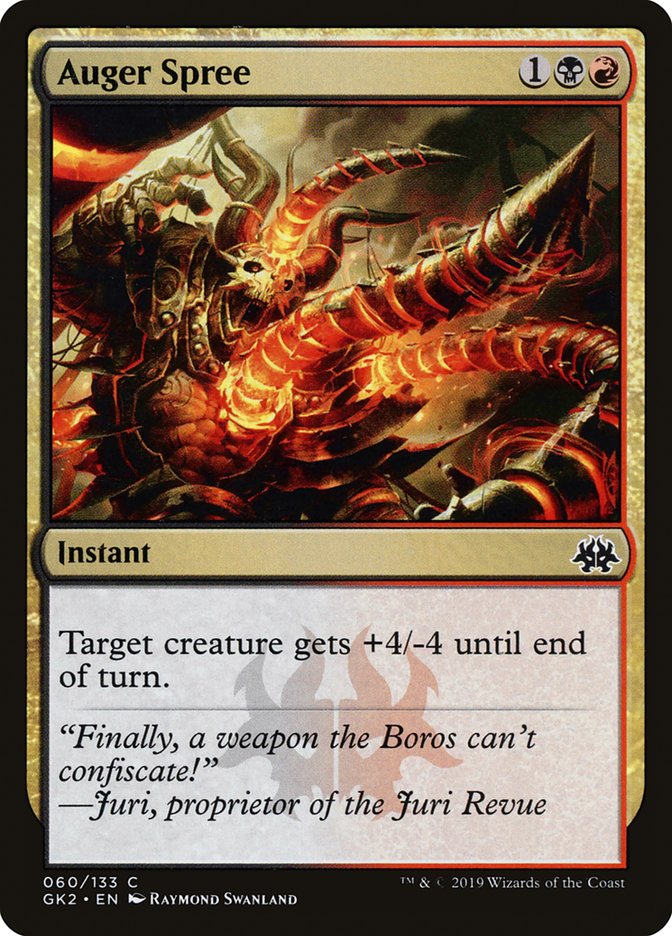 Auger Spree – Common Magic: The Gathering card from RNA Guild Kit (#60)