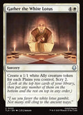 Gather the White Lotus – Uncommon Magic: The Gathering card from Avatar: The Last Airbender (#20)
