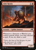 Akki Ronin – Common Magic: The Gathering card from Kamigawa: Neon Dynasty (#131)