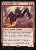 Depthshaker Titan – Rare Magic: The Gathering card from Edge of Eternities Commander (#9)