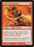 Krark-Clan Shaman – Common Magic: The Gathering card from Mirrodin (#98)
