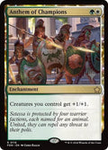 Anthem of Champions – Rare Magic: The Gathering card from Foundations Promos (#116p)