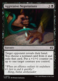 Aggressive Negotiations – Common Magic: The Gathering card from Tarkir: Dragonstorm (#70)