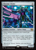 Chrome Dome – Rare Magic: The Gathering card from Teenage Mutant Ninja Turtles (#172)
