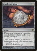 Amulet of Vigor – Rare Magic: The Gathering card from Worldwake (#121)