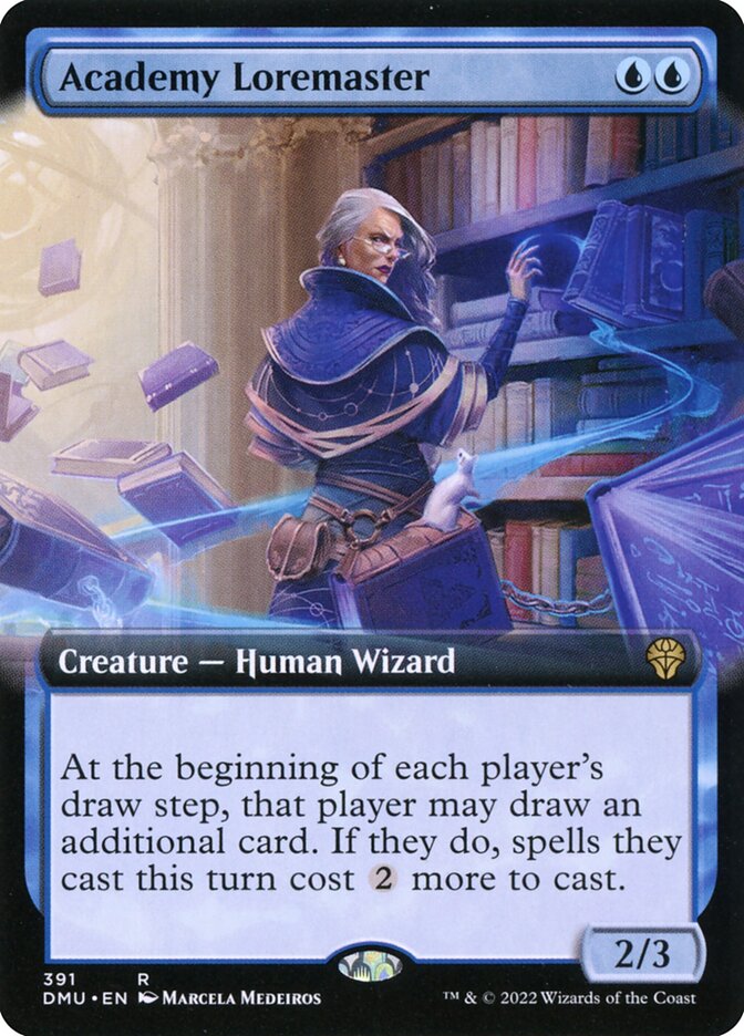 Academy Loremaster – Rare Magic: The Gathering card from Dominaria United (#391)