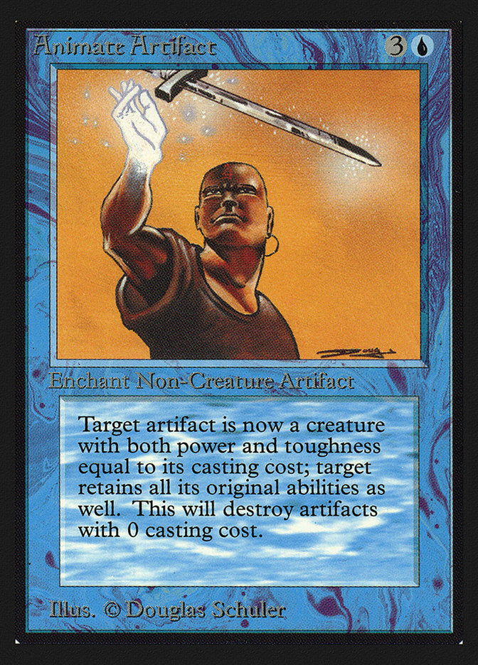 Animate Artifact – Uncommon Magic: The Gathering card from Collectors' Edition (#49)