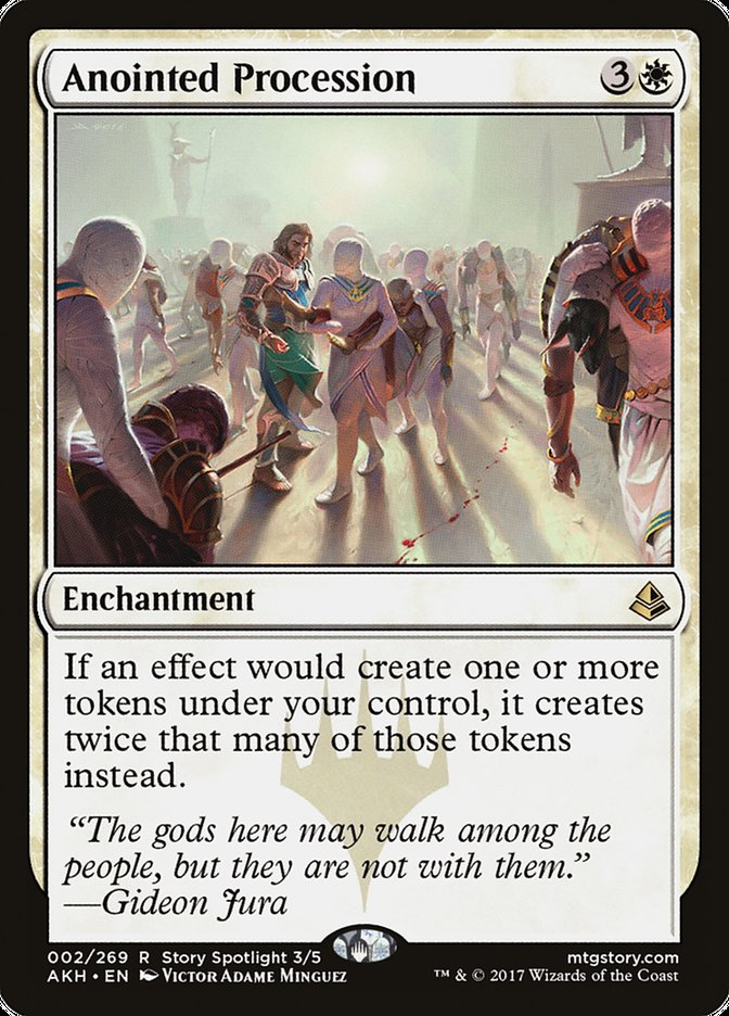Anointed Procession – Rare Magic: The Gathering card from Amonkhet (#2)