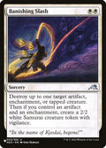 Banishing Slash – Uncommon Magic: The Gathering card from The List (#NEO-3)