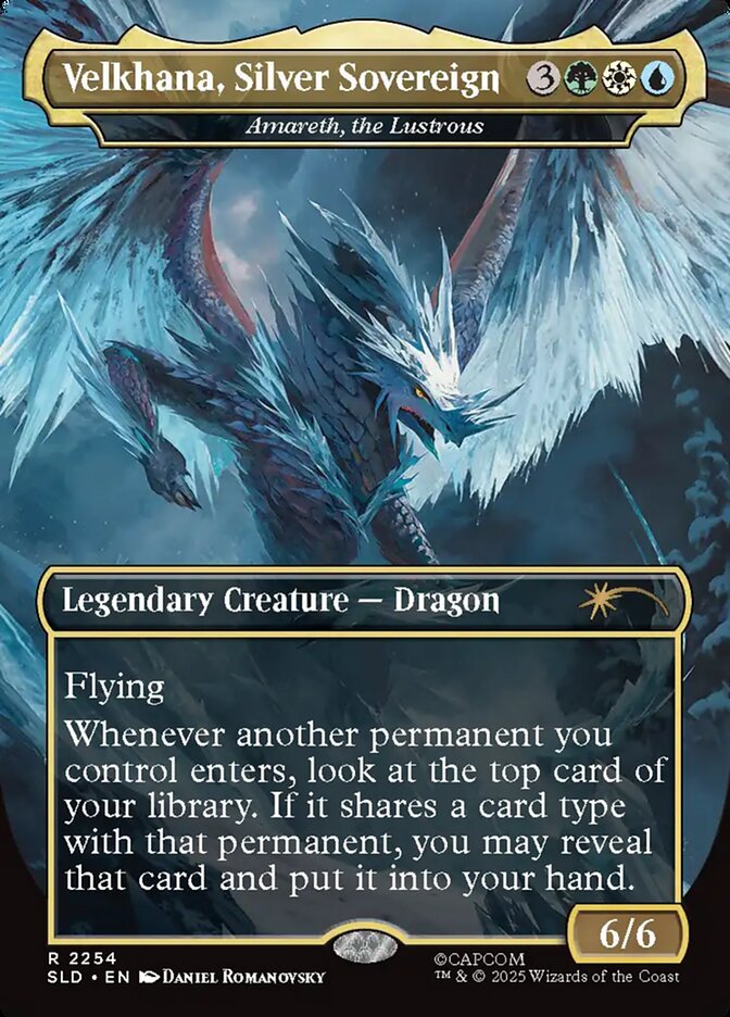 Amareth, the Lustrous – Rare Magic: The Gathering card from Secret Lair Drop (#2254)