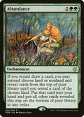 Abundance – Rare Magic: The Gathering card from Duel Decks: Nissa vs. Ob Nixilis (#2)