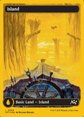 Island – Common Magic: The Gathering card from Aetherdrift (#508)