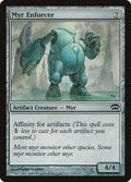 Myr Enforcer – Common Magic: The Gathering card from Planechase (#120)