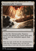 Terramorphic Expanse – Common Magic: The Gathering card from Outlaws of Thunder Junction Commander (#336)