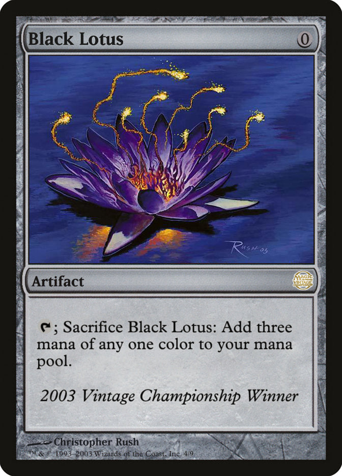 Black Lotus – Rare Magic: The Gathering card from Vintage Championship (#2003)