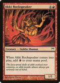 Akki Rockspeaker – Common Magic: The Gathering card from Champions of Kamigawa (#154)