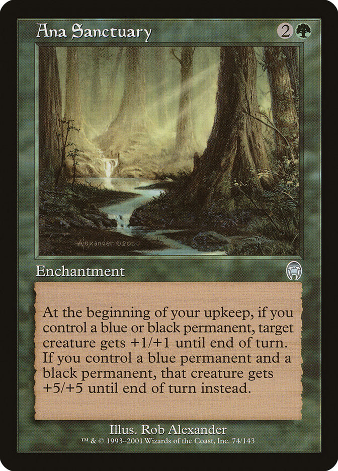 Ana Sanctuary – Uncommon Magic: The Gathering card from Apocalypse (#74)