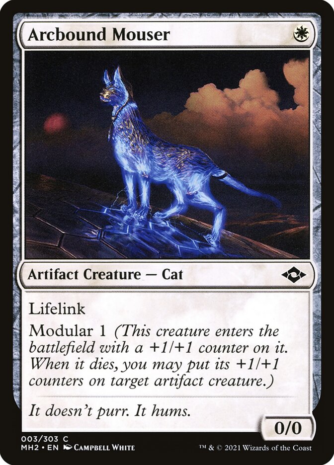 Arcbound Mouser – Common Magic: The Gathering card from Modern Horizons 2 (#3)