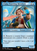 O'aka, Traveling Merchant – Rare Magic: The Gathering card from Final Fantasy Commander (#39)